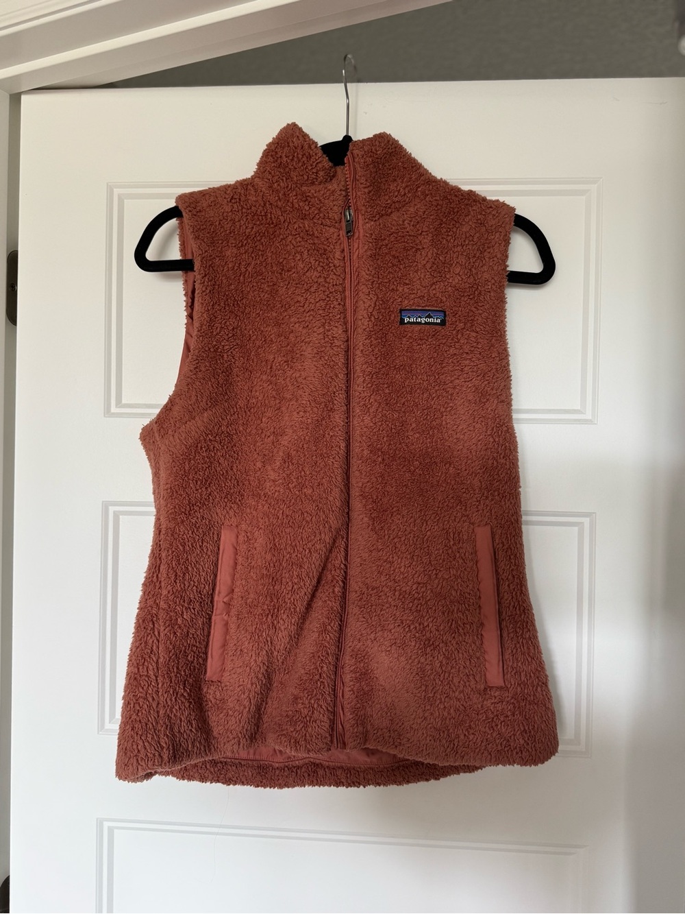 Patagonia Rust-Colored Women's Fleece Vest